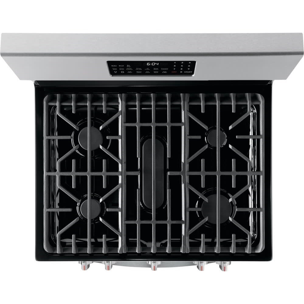 Frigidaire gas stove top with air fryer